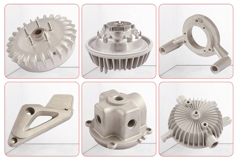 Custom Die Casting Aluminum Alloy Engine Parts with Anodizing