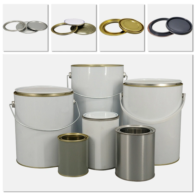 OEM Canned 307 Tinplate Eoe Can Lid Maker From China TFS Easy Open Ends Tin Lids for Sale