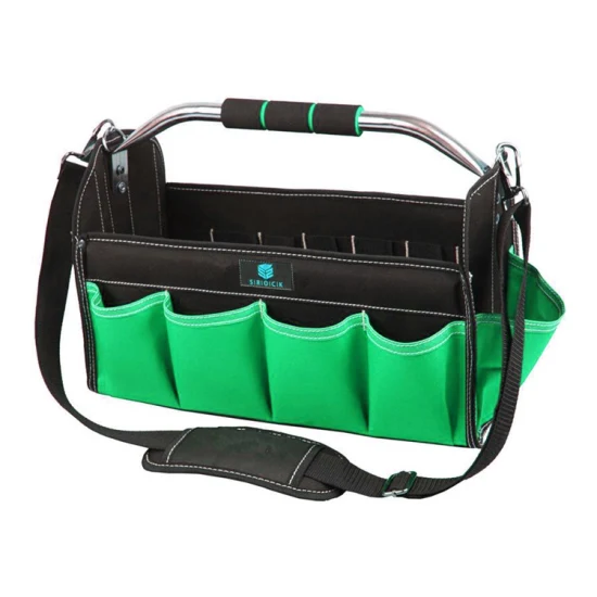 OEM Foldable Folding Portable Car Detailing Tool Bags with Steel Tubular Handle Hot Sale Tool Bag