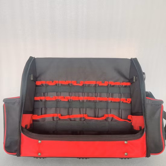 OEM Foldable Folding Portable Car Detailing Tool Bags with Steel Tubular Handle Hot Sale Tool Bag